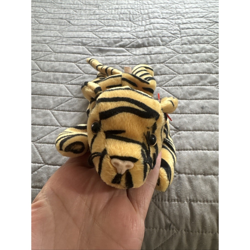 TY Beanie Baby - STRIPES‎ the Tiger (8.5 inch)